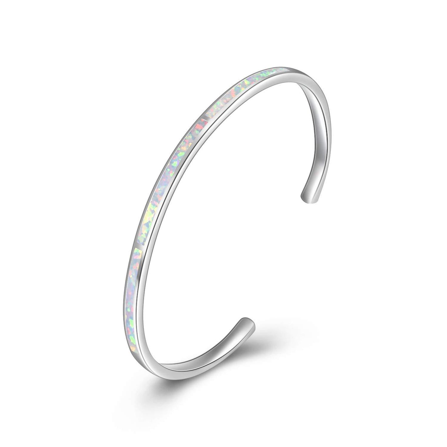 Opal Hawaiian Style Surfing Wave Pattern Bracelet