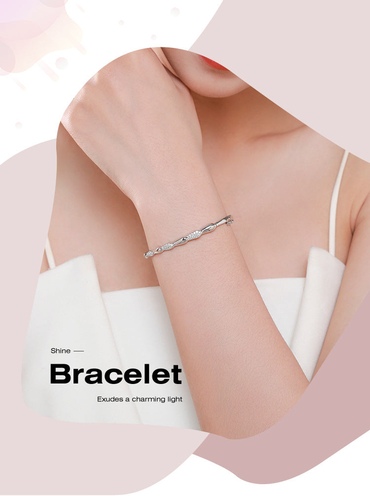 925 Sterling Silver Bangle Bracelet