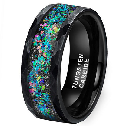 8mm Tungsten Ring Unisex | Durable Wedding Band | Anniversary and Valentine Gift for Her and Him