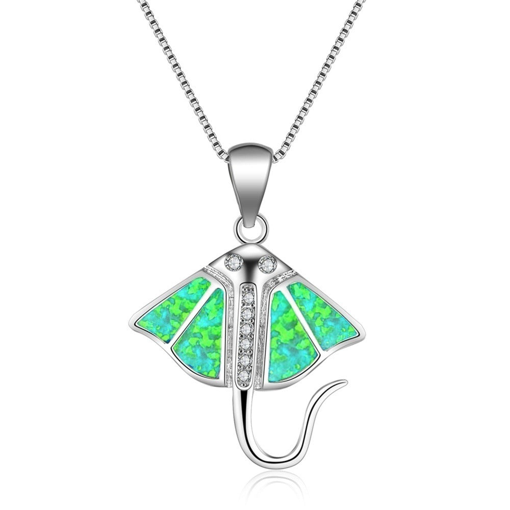 Opal Stingray Necklace