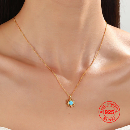 Sunburst Opal Necklace