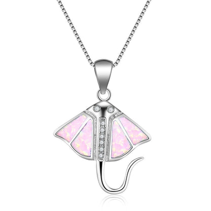 Opal Stingray Necklace