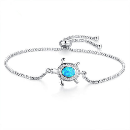 Ocean Crab & Star Opal Bracelet