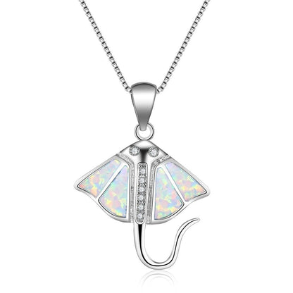 Opal Stingray Necklace