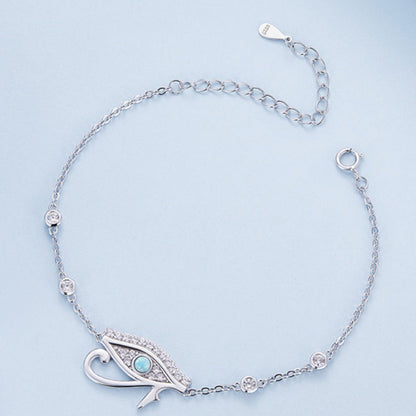 Horus Eye Opal Bracelet