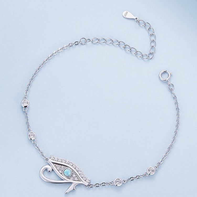 Horus Eye Opal Bracelet