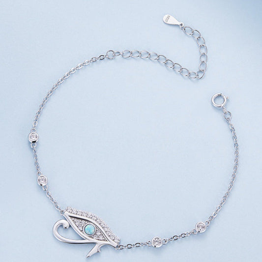 Horus Eye Opal Bracelet
