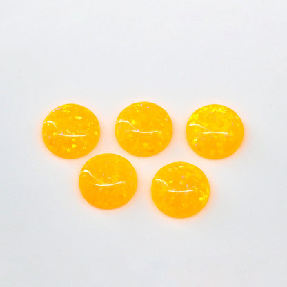 Round Opal Gemstones Loose | Fire & Multicolor Opal Cabochons | Opal for Jewelry Making | 3mm–10mm Opal Stones