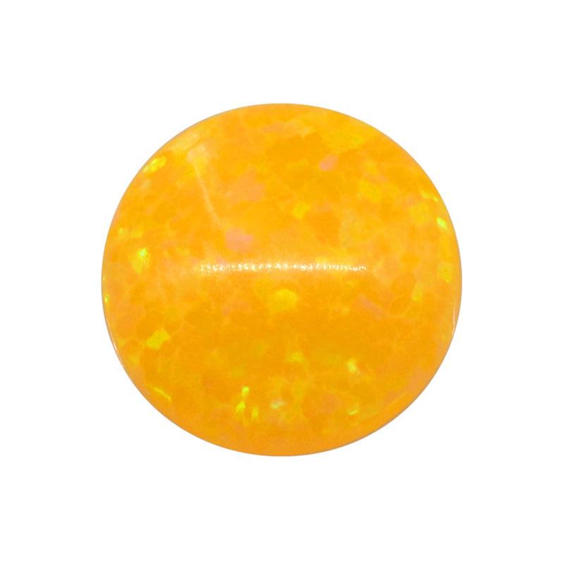 Round Opal Gemstones Loose | Fire & Multicolor Opal Cabochons | Opal for Jewelry Making | 3mm–10mm Opal Stones