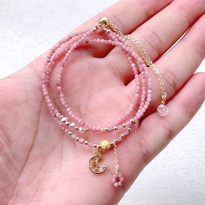 Natural 3mm Opal Love Bracelet