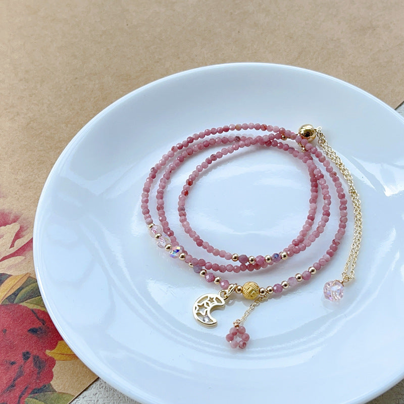 Natural 3mm Opal Love Bracelet