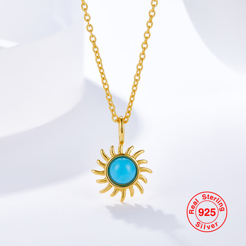 Sunburst Opal Necklace