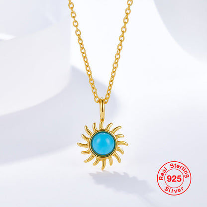 Sunburst Opal Necklace