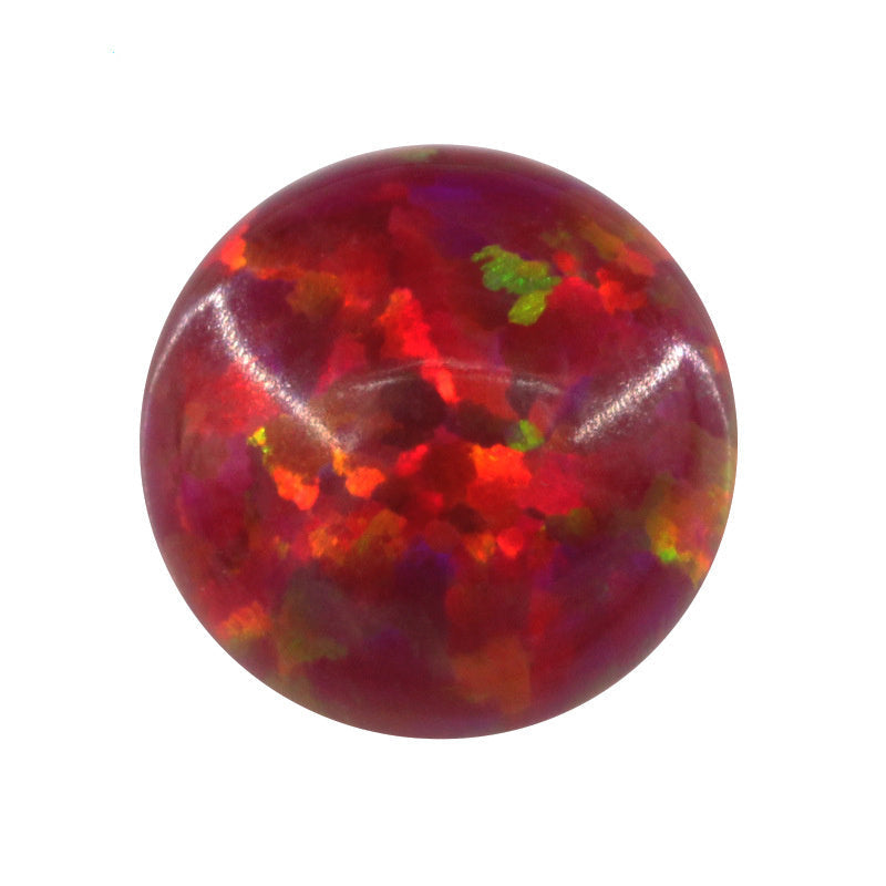 Round Opal Gemstones Loose | Fire & Multicolor Opal Cabochons | Opal for Jewelry Making | 3mm–10mm Opal Stones