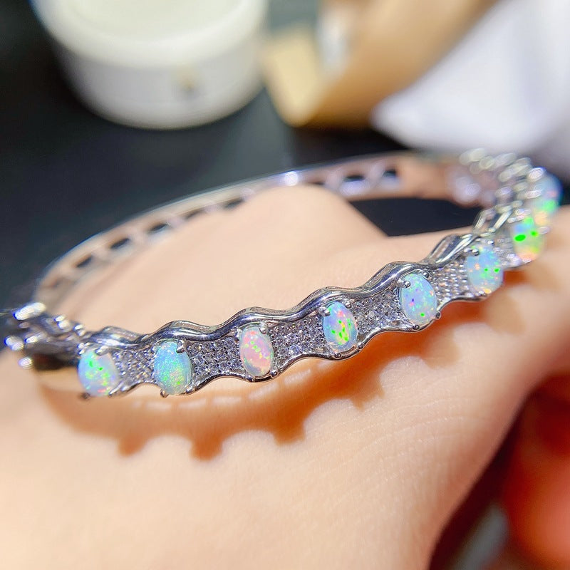 Unique Natural Opal Bracelet