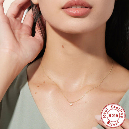 Dainty Opal Necklace