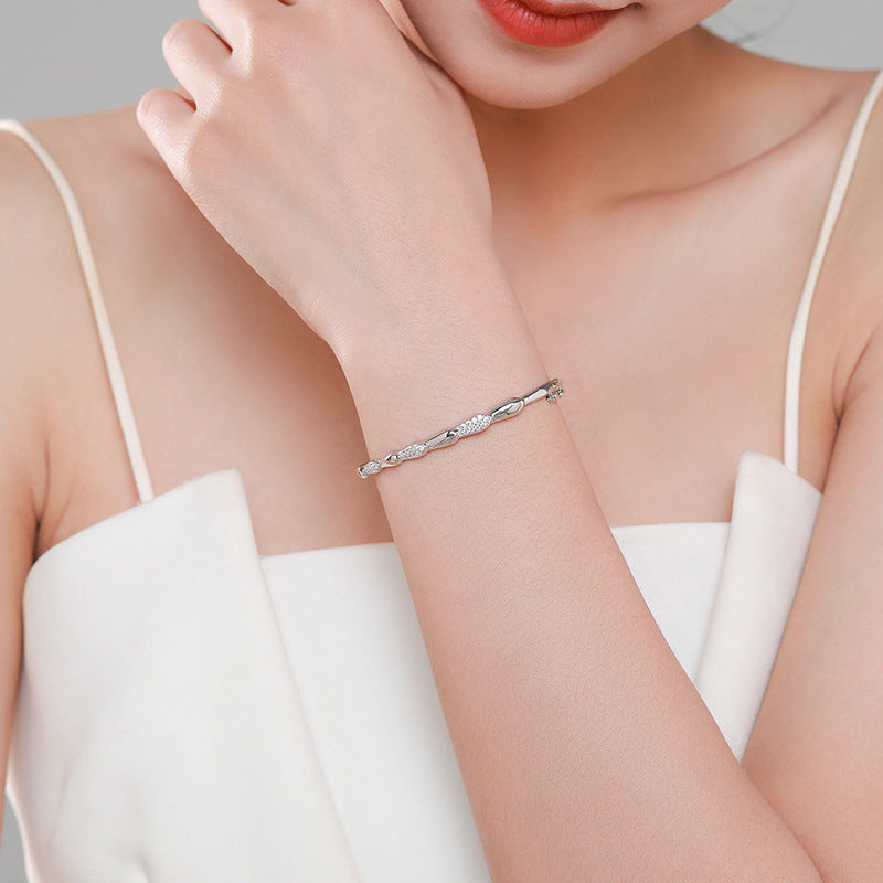 925 Sterling Silver Bangle Bracelet