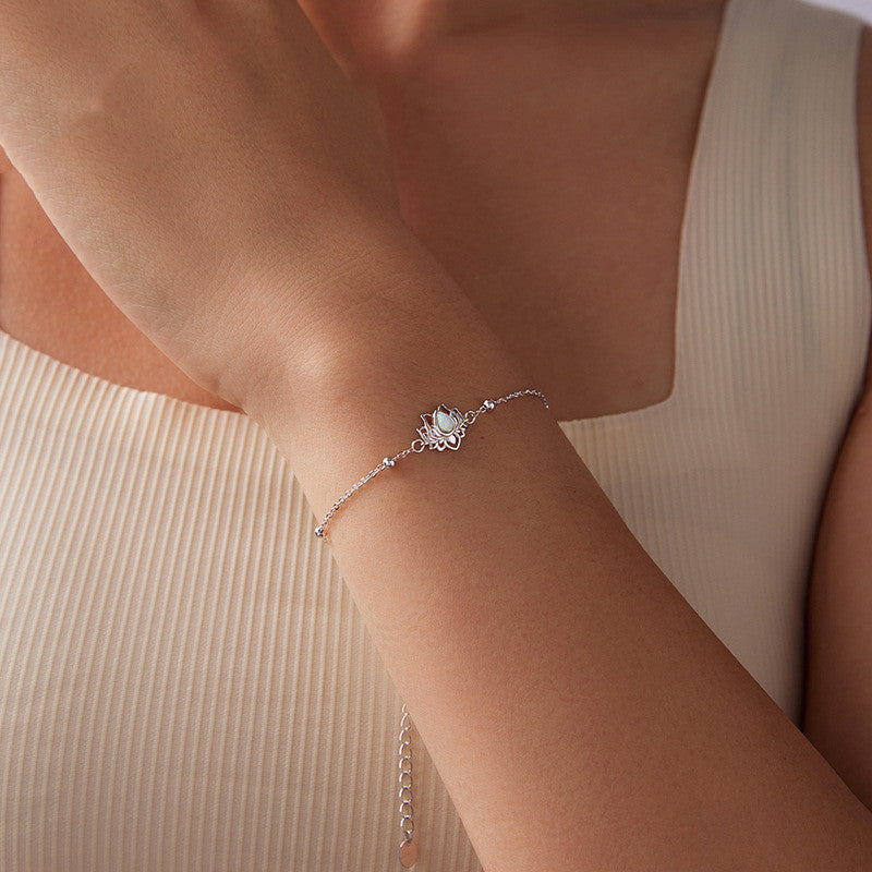Lotus Opal Bracelet