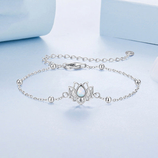 Lotus Opal Bracelet
