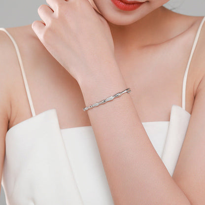 925 Sterling Silver Bangle Bracelet